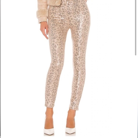 MOTHER high waist seamless pants animal print neutral color size 27 - Picture 1 of 9